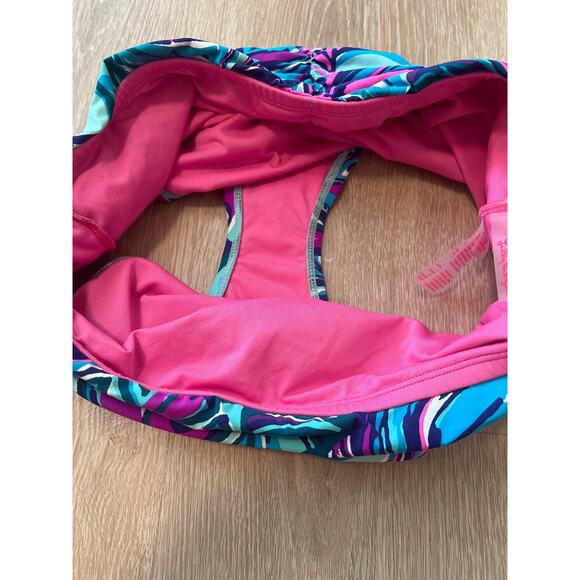 Lilly Pulitzer Swimsuit Bottom Size 12- High Waisted Lagoon Sarong - Picture 4 of 5